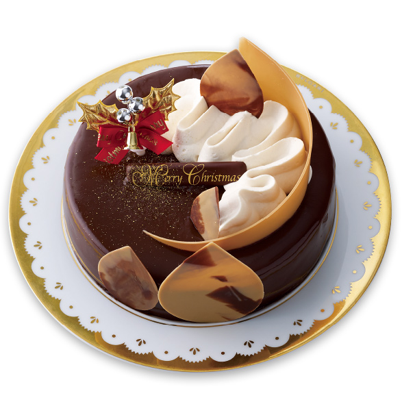クリスマスチョコレートケーキ ミルクティー仕立て お菓子 浜松のお菓子処 春華堂